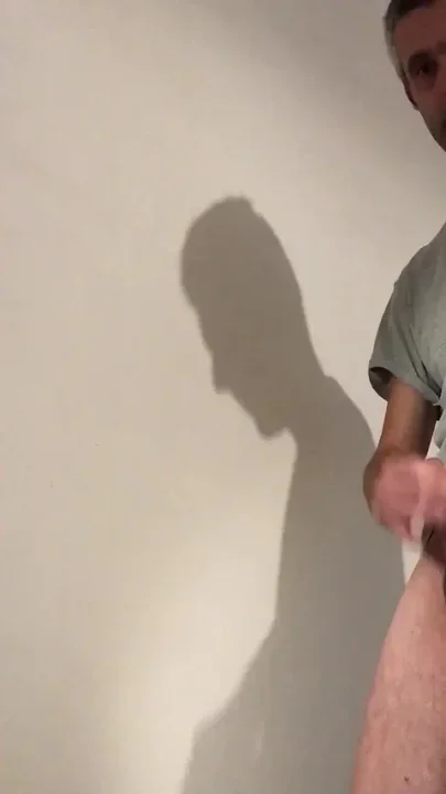 Big Anal Dilation Cumshot Between the Thighs Near the Big Slit