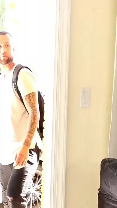 GILF Leilani Milks Her Muscular Tattooed Stepson's Stress