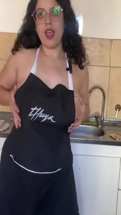 Cooking with Little Clothing