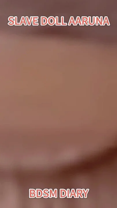 Slave Doll Aaruna Diary 15 locked in Crate Viberator Bondage Mouth Opener Orgasm
