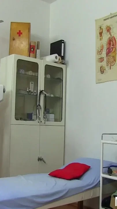 Mature gyno - Medical cam footage of young female gyno patient