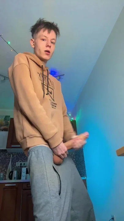 Bored In My Room So I Rubbed My Big Cock Until I Blew A Load