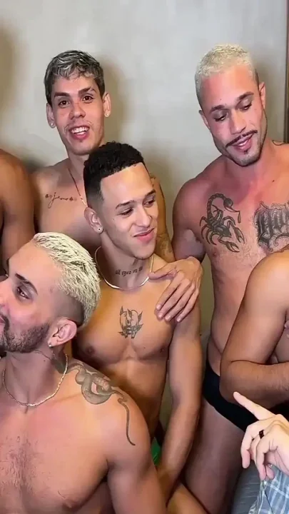 Gang Bang Group Orgy Ricky Xl Caio Venturini Double Anal Hardcore DP Uncutking