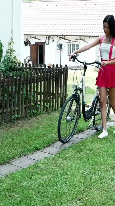 Summer Ride Stepdaughter Takes Stepdad's Fat Cock on the Nature