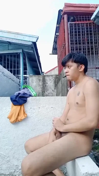 Cruising at a cemetery by playing through underwear to full-on wanking and