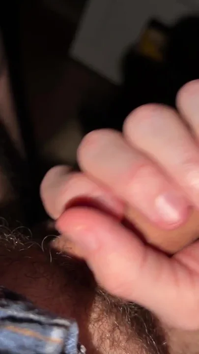 Cock Games While Watching TV Clip 1