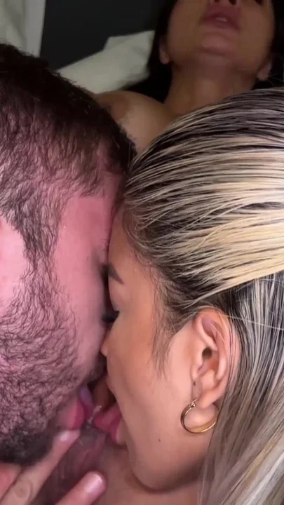 Hot threesome with two latinas with big ass My stepsister brings her bestfriend