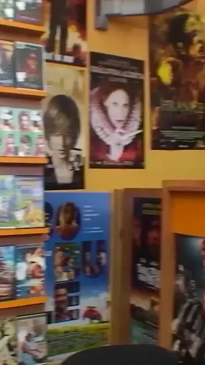German Granny Sucks and Fucks Younger Stud in Shop