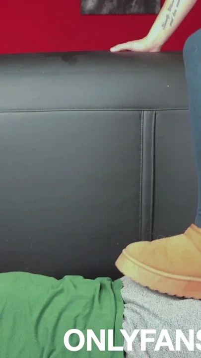 Uggs and Sock Trampling Femdom Jozi Trample