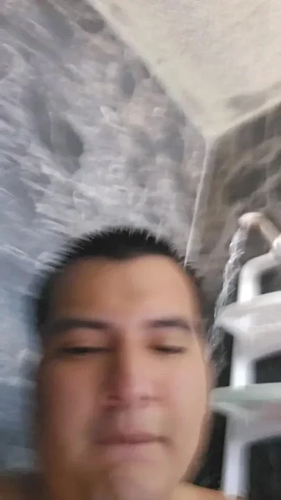 In the shower with my huge little toy