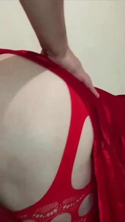 Hard anal creampie for hot MILF red riding hood