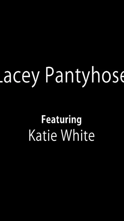 Lacey pantyhose