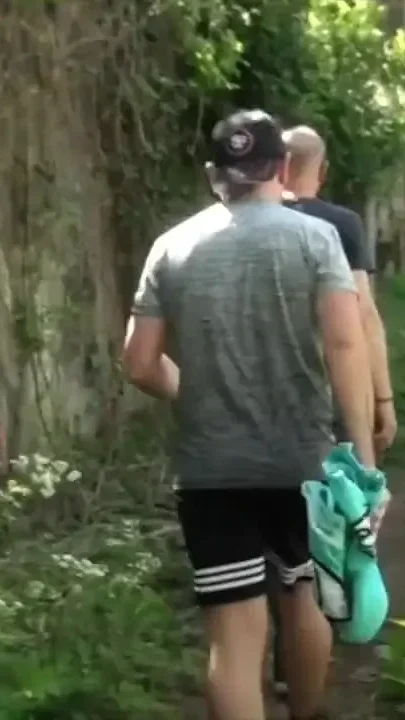Fucked in cruising outdoor by Stepdaddy top