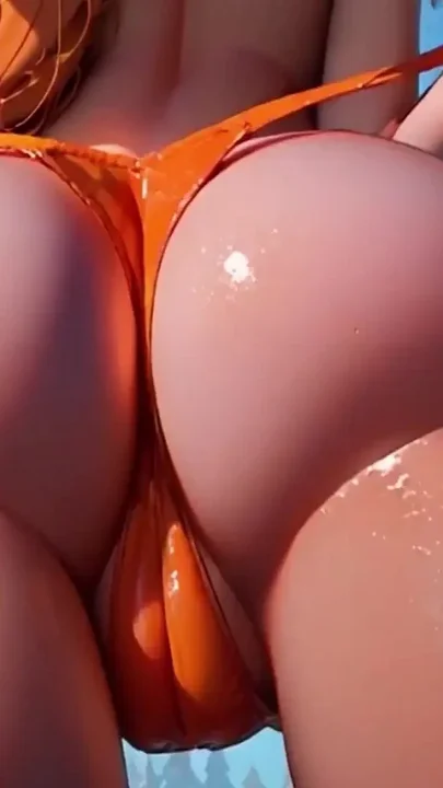 Rapunzel Cameltoe Pussy and Bouncing Big Ass Booty Ai Free