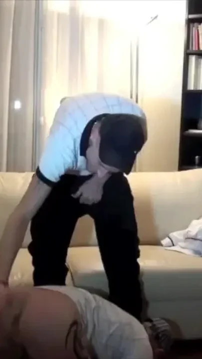 Slut bad boy fucked by straight bad boy in Paris