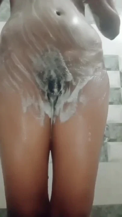 South Indian newly married shower Clip 1