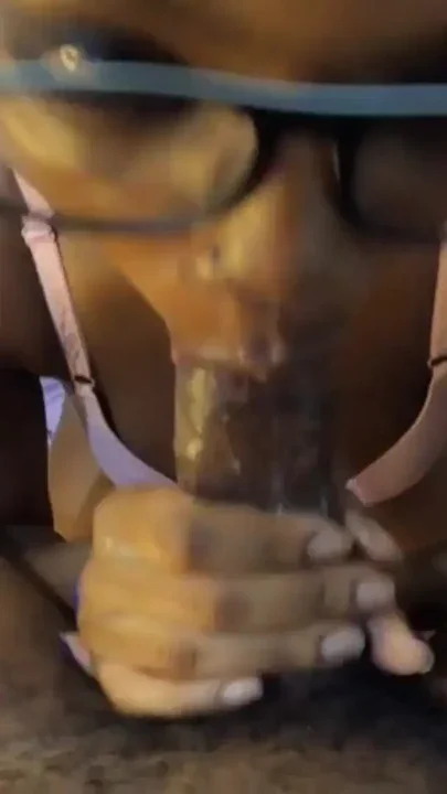 Sloppy Head Ebony You Are Not Shy With These Type of Videos so Don't Let The