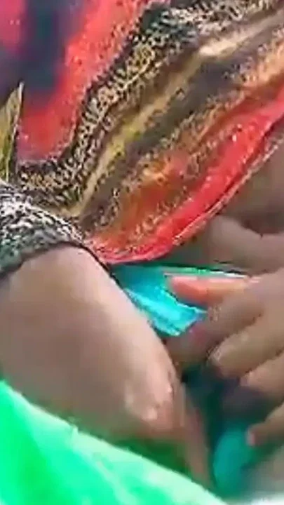 Solo female masturbation hot porn by Givensex acting in village bush enjoying