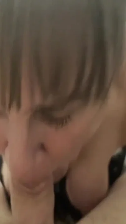 Mature wife marie enjoying a cock melting in her mouth