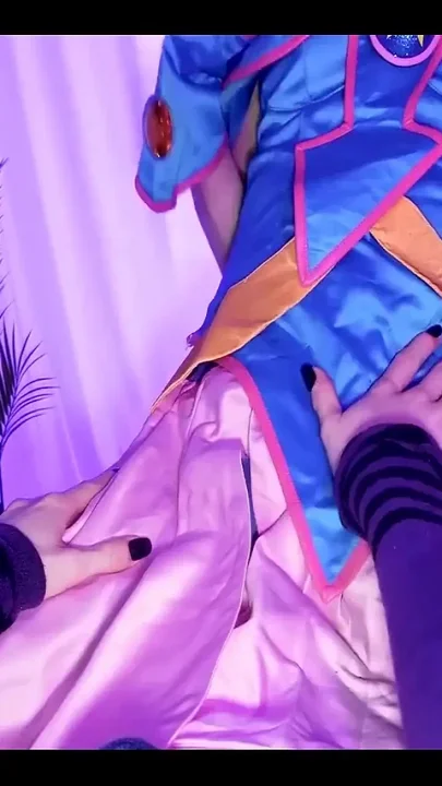 Dark Magician Girl Keeps Riding and Bounces Her Big Dick