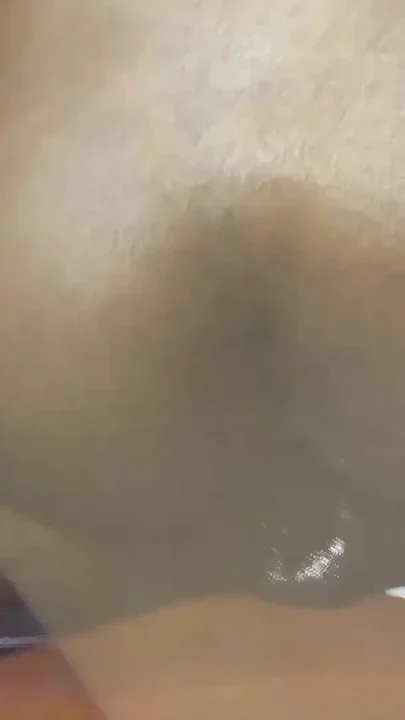 Santa fucking my pussy at the edge of the bed and creampie Clip 1