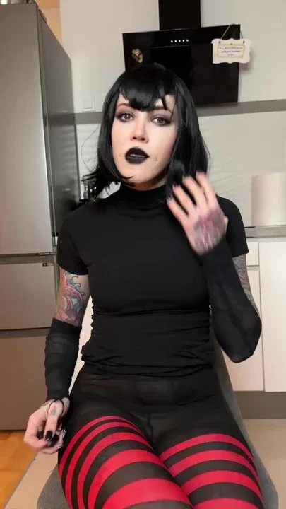 Socked feet