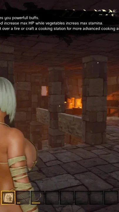 Ep11 Stonehouse Upgrades Roombath and Bronze Weapon Crafting in Wicked Island