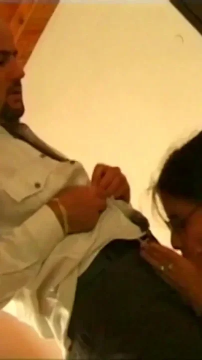 This Slut with Glasses Sucks Cock and Gets Fucked on the Bed