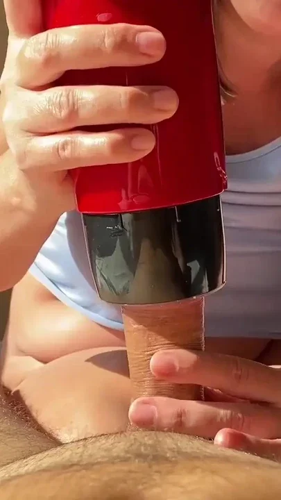 MY STEPMOM BOUGHT ME A MASTURBATOR & STARTED HELPING ME JERK OFF & SHE GOT HORNY