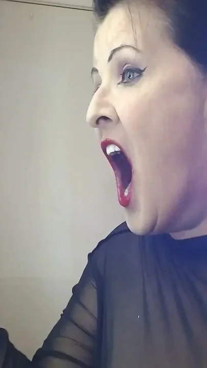 Big Open Wide Yawns Getting Ready