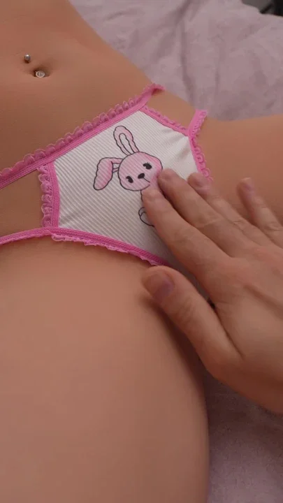 Tight Pussy Hiding Behind The Rabbit