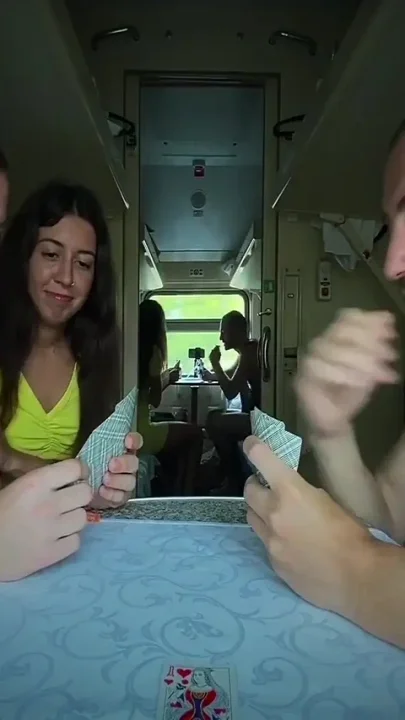 A Cuckold Lost His Girlfriend's Pussy in a Card Game and Now He Silently Watches