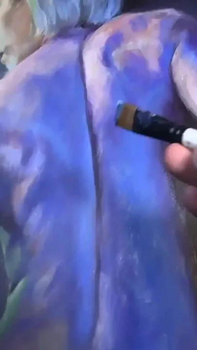 An artist and his muse