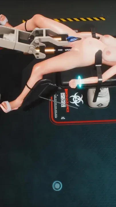 A succubus was plumped full of fluids Clip 1