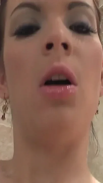 Sexy girl gets pussy licked before a hard fuck in the bathroom