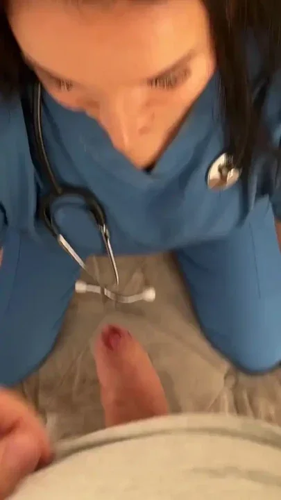 Stepmom-doctor fucks her stepson during a break at work Clip 1