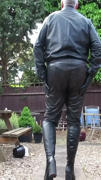Leather and boots