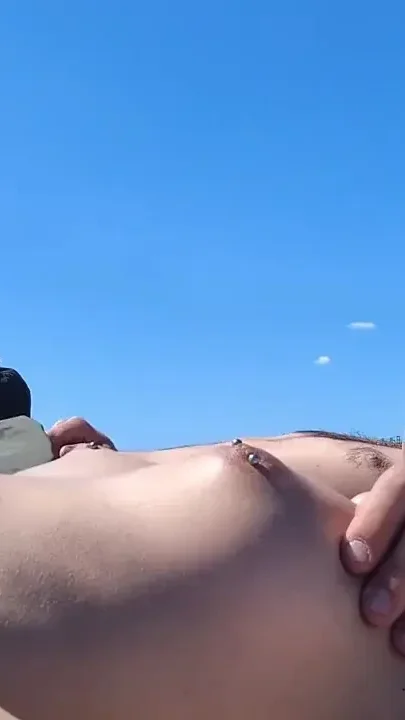 Public Nudity Compilation - Pizza Delivery Topless Beach Teasing Friend