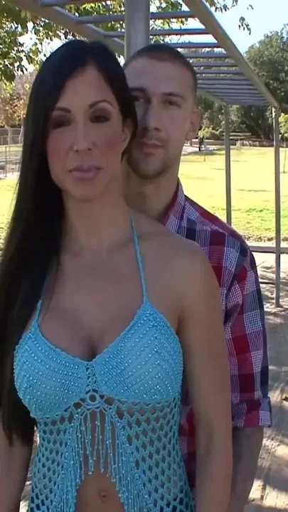 Horny MILF screams in pleasure as a massive cock fucks her cunt hard