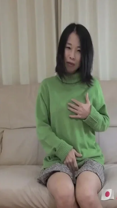 Japanese cougar still wants to feel a creampie