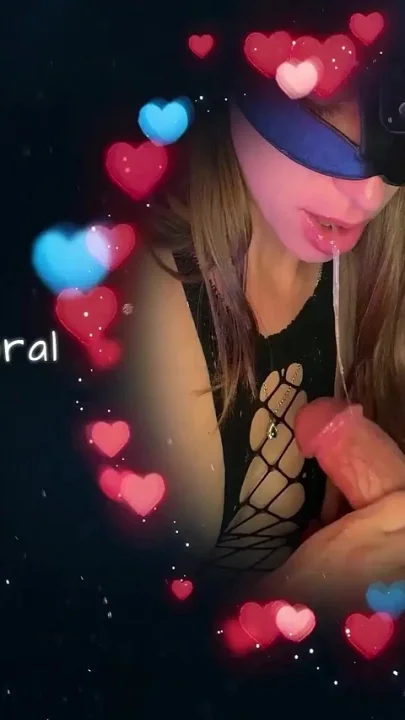 Stubborn Blowjob in Stockings with a Cigarette Red Lips and a Dirty Facial Finale