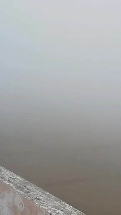 Indian Daddy Takes off His Clothes in Freezing Winter Fog