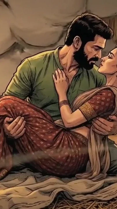 Raju and Seema started making a hut in the jungle and started having sex Clip 1
