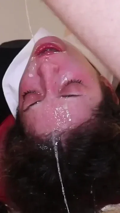 Wednesday Gets A Rough Facefuck Sloppy Deepthroat and Facial Clip 1