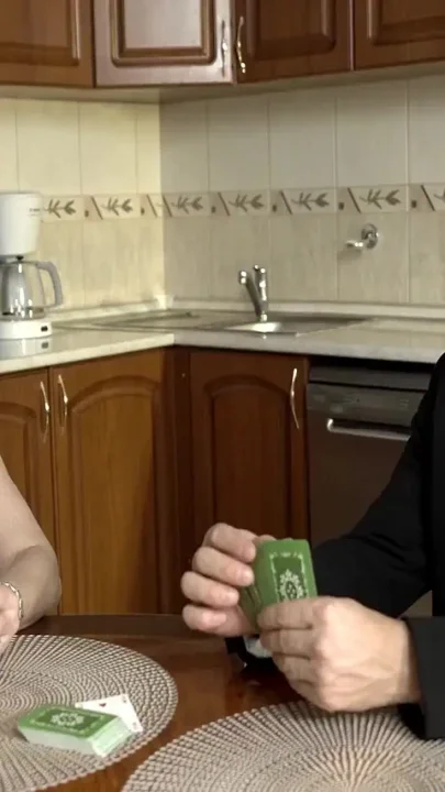 21 Sextreme - Kinky Granny Betsy B Drops Playing Cards for a Hard Cock