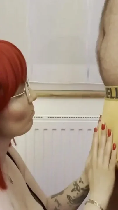 She Sucks Her Virgin Stepsisters Cock and Puts It in Her Mouth