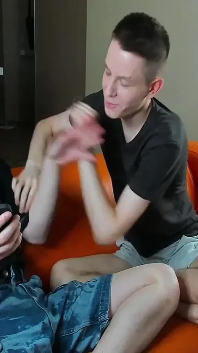 His Cock Is Bound to Get Hard as He Tenses It up