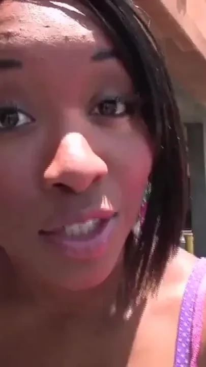 Horny ebony with big ass gets banged in POV
