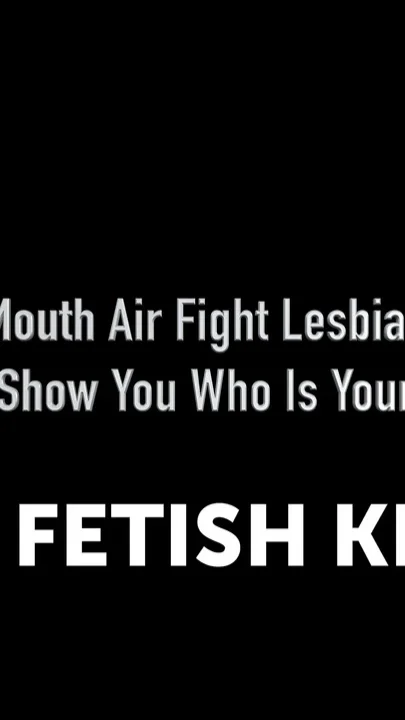 Hands Over Mouth Air Fight Lesbian Domination - I Will Show You Who Is Your Boss