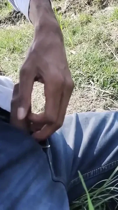 Indian Big Cock Jerk and Showing Cock in Open Area
